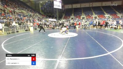 165 lbs Rnd Of 32 - Cj Pensiero, PA vs Kane Larson, MN