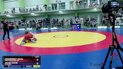 71kg Semifinal - Jovanpreet Johal, Guru Gobind Singh WC vs Jacob Kozak, Jr Huskies