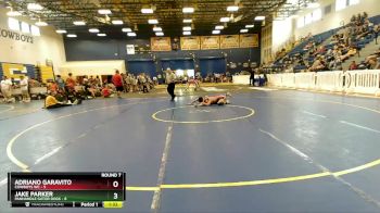 138 lbs Round 7 (8 Team) - Jake Parker, Panhandle Gator Dogs vs Adriano Garavito, Cowboys WC