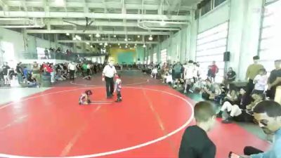 40 lbs Consi Of 4 - Lexi Thomas, Peterson Grapplers vs Isaiah Lopez, Valor Elite Wrestling