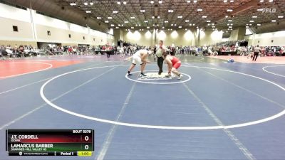 285B Cons. Round 1 - Lamarcus Barber, Shawnee-Mill Valley HS vs J.t. Cordell, Ozark