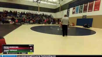 145 lbs 5th Place Match - Danny DePaulo, Colville vs Peter DesRoches, Riverside