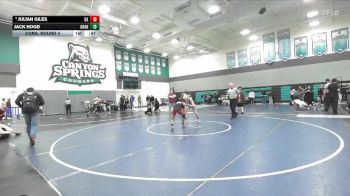 120 lbs Cons. Round 4 - Julian Giles, Oxnard vs Jack Hood, Granite Hills