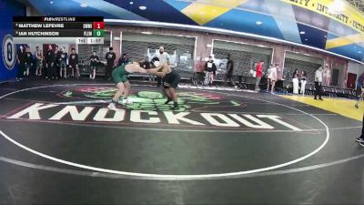 165 Gold Champ. Round 1 - Matthew Lefevre, Southwest Miami vs Ian Hutchinson, Fleming Island