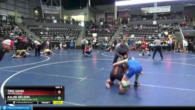 130 lbs Cons. Round 4 - Trig Savin, Millard South vs Kaleb Nelson, Powerhouse Wrestling Club