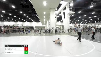 54 lbs Round Of 16 - Bear Holloway, Mat Demon WC vs Jaxson Arce, Pomona Elite