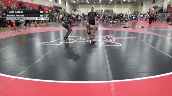 100 lbs Round 3 - Smara Addow, Wayzata Youth Wrestling vs Livie Kallal, New Prague Wrestling
