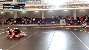 165 lbs Cons. Round 2 - Cannon Carey, Concordia (Neb.) vs Joshua Pacheco, Colorado State University - Pueblo