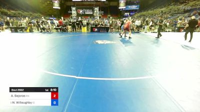 285 lbs Rnd Of 32 - Alexander Bajoras, MA vs Nathan Willoughby, ID