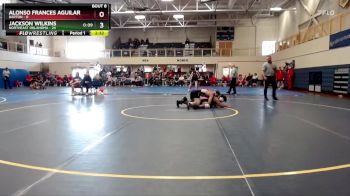 165 lbs Round 3 (6 Team) - Alonso Frances Aguilar, Barton vs Jackson Wilkins, Northeast Oklahoma