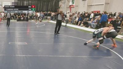 126 lbs Champ. Rd Of 128 - Reed Rider, Moen Wrestling Academy vs Camden Hook, Contenders Wrestling Academy