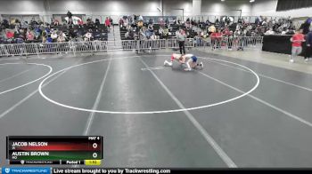 100 lbs Champ. Round 1 - Austin Brown, MO vs Jacob Nelson, IA