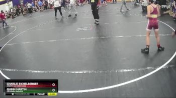 67 lbs Quarterfinal - Quinn Martin, Columbia Knights vs Charlie Eichelberger, Ninety Six Wrestling