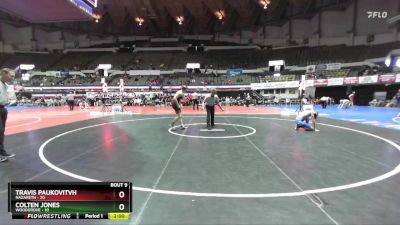 144 lbs Quarters & Wb (16 Team) - Travis Paukovitvh, Nazareth vs Colten Jones, Woodgrove