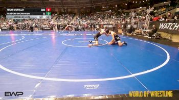 130 lbs Consi Of 8 #2 - Nico Murillo, Sanderson Wrestling Academy vs Mason Shomaker, Alber Athletics