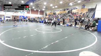 157 lbs Quarterfinal - Mason McDonnell, Fountain Valley vs Alek Carrera, LB Poly