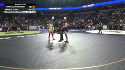 130 lbs Semifinal - Ruby Julien-Newsom, Torrey Pines (SD) vs Vania Victoria, Olympian (SD)