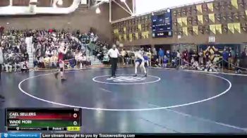 132 lbs Semifinal - Wade Mori, Lowry vs Cael Sellers, Elko