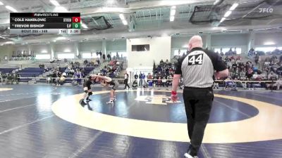 149 lbs Semifinal - Cole Handlovic, Stevens Tech vs Trevor Bishop, St. John Fisher