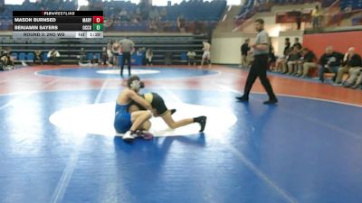 120 lbs Round 3: 2nd Wb - Benjamin Sayers, Oconee County vs Mason Burnsed, Mary Persons