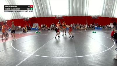 157 lbs Round 1 (8 Team) - Brayden Guinn, Savannah-Maysville A vs Kaiden Alexander, Franklin Central Flashes B