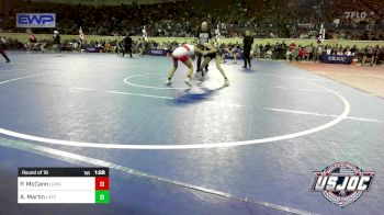 80 lbs Round Of 16 - Paityn McCann, Lady Outlaw Wrestling Academy vs Alice Martin, Little Axe Takedown Club