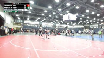 141 lbs Cons. Round 6 - Presley Johnson, The Citadel vs Landon Holmes, Williams Baptist