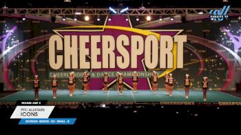 PTC Allstars - Icons [2025 L4 Senior - D2 - Small - B Day 3] 2025 CHEERSPORT National All Star Cheerleading Championship