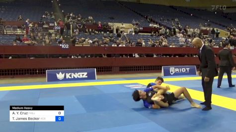Andy Y. Cruz vs Tyler James Becker 2024 Pan IBJJF Jiu-Jitsu No-Gi Championship