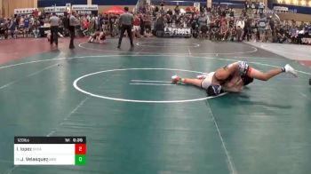 Match - Isaac Lopez, Socal Grappling Club vs Javier Velasquez, Sierra Vista WC