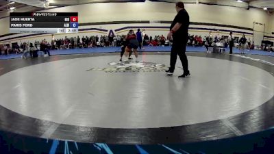 160 lbs Cons. Round 3 - Jade Huerta, East Stroudsburg University vs Paris Ford, Albion College