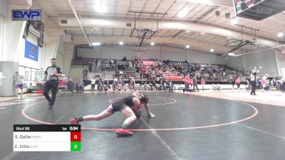 112 lbs Consi Of 4 - Shane Dollar, Sperry High School vs Ethan Hillis, Cleveland Public Schools