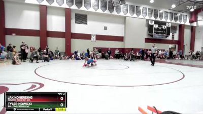 76-83 lbs Semifinal - Jak Konerding, Maurer Coughlin WA vs Tyler Nowicki, Bulldog Premier WC