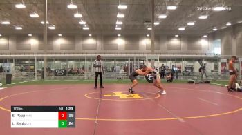 170 lbs Quarterfinal - Ethan Popp, Indy All Stars vs Louka Babic, Ohio Titan Red