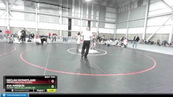 70-72 lbs Round 3 - Declan McPartland, Prosser Wrestling Academy vs Eva Marquis, Victory Wrestling-Central WA