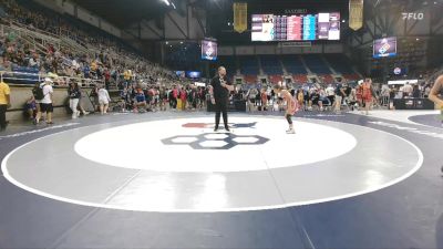 110 lbs Cons. Rd Of 64 - Miayalee Ortiz Martinez, FL vs Kiara Minjarez, AZ