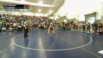 126B lbs Semis - Tib Champneys, Tooele vs Cole Ashworth, Viewmont