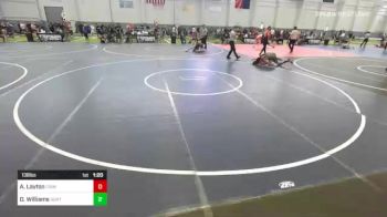 138 lbs Round Of 16 - Ace Layton, Crimson Cliffs High vs Devin Williams, Northern AZ Grapplers