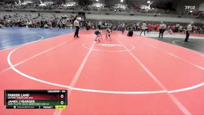 85 lbs Cons. Round 2 - Parker Land, Victory Wrestling-AAA vs James Lybarger, West Platte Youth Wrestling Club-AA