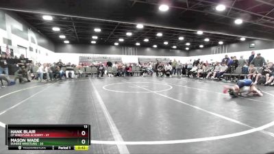 60 lbs Round 3 (8 Team) - Hank Blair, CP Wrestling Academy vs Mason Wade, Dundee Wrestling