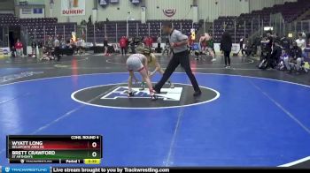 102 lbs Cons. Round 4 - Wyatt Long, Bellefonte Area Hs vs Brett Crawford, St Anthonys