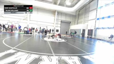 95 lbs Round 1 - Blake Williams, Sanderson Wrestling Academy vs Emir Sagitullin, Northside Wrestling Club