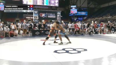 175 lbs Cons. Sub-quarters - Simon Jarrell, Washington vs Maximus Evans-Pryor, Kansas