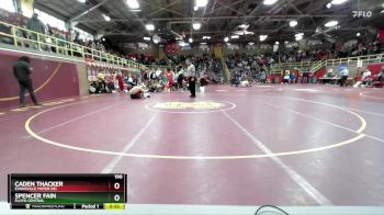 190 lbs Cons. Semi - Spencer Fain, Floyd Central vs Caden Thacker, Evansville Mater Dei