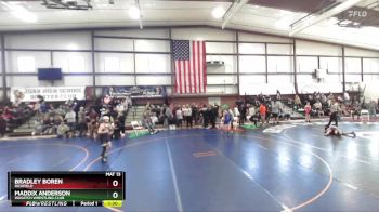 115 lbs Quarterfinal - Bradley Boren, Richfield vs Maddix Anderson, Wasatch Wrestling Club