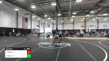 130 lbs 3rd Place - Liam Walter, Mat Rats Rebooted vs Gavin Wise, Legacy Elite