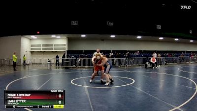 215 lbs Round 3 - Noah Loveday, Pigeon Forge vs Liam Sitter, Parkwood