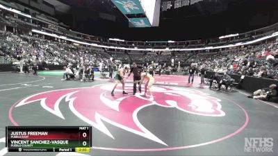 157-4A Champ. Round 1 - Vincent Sanchez-Vasquez, Pueblo County vs Justus Freeman, Pueblo East