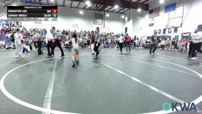 Consi Of 4 - Kingston Lee, CacheWrestlingClub vs Zariah Meely, Carl Albert
