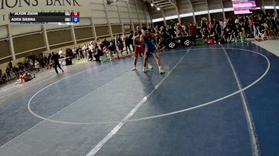 132 lbs Cons. Round 4 - Jaxon Ziehn, California vs Aden Sierra, California